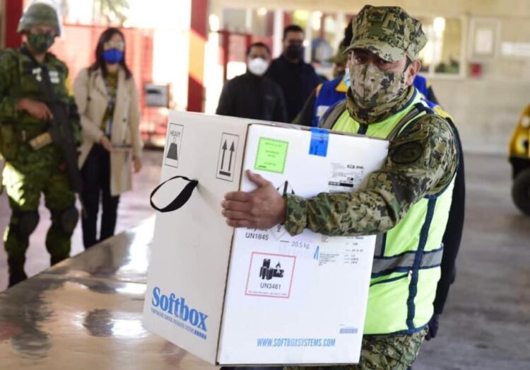 Manda Federación a Tamaulipas 19,500 vacunas Anti COVID