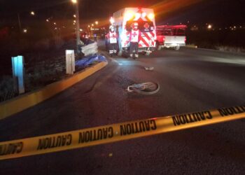 Muere ciclista al ser arrollado por auto