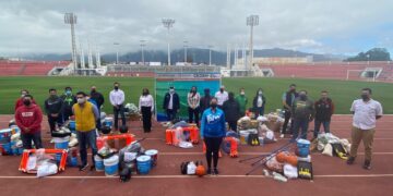 Entregan material deportivo a entrenadores y promotores deportivos de Ciudad Victoria