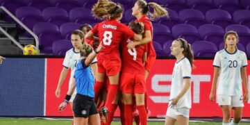Canadá vence a Argentina de manera agónica en la She Believes Cup