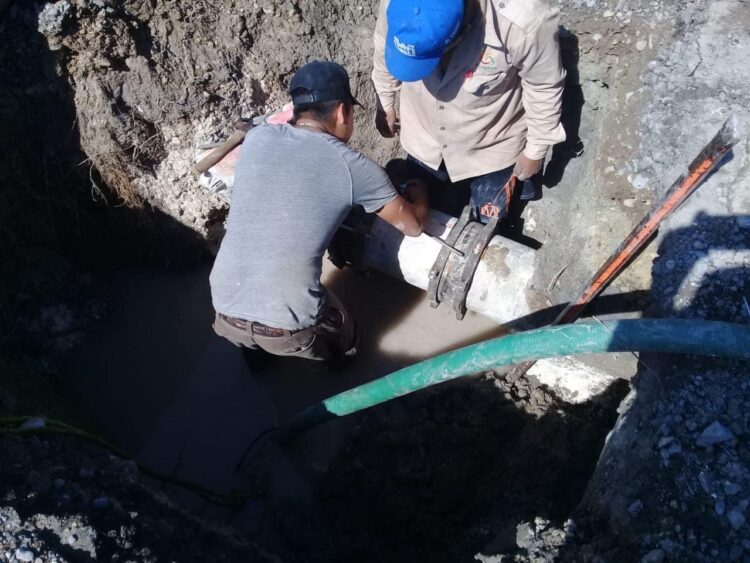 Sin agua 22 colonias de Victoria por fuga en línea general