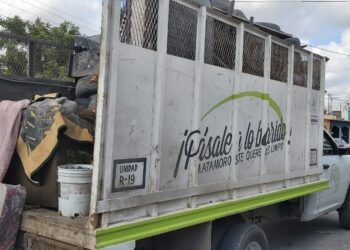 Gobierno de Matamoros realiza descacharrización en las colonias populares