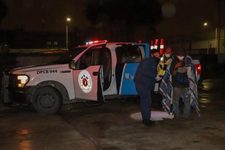Protege Operativo ‘Carrusel’  del frío a personas vulnerables