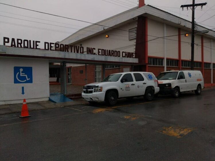 Por onda gélida llevan a 17 personas al refugio “Eduardo Chávez” en Matamoros