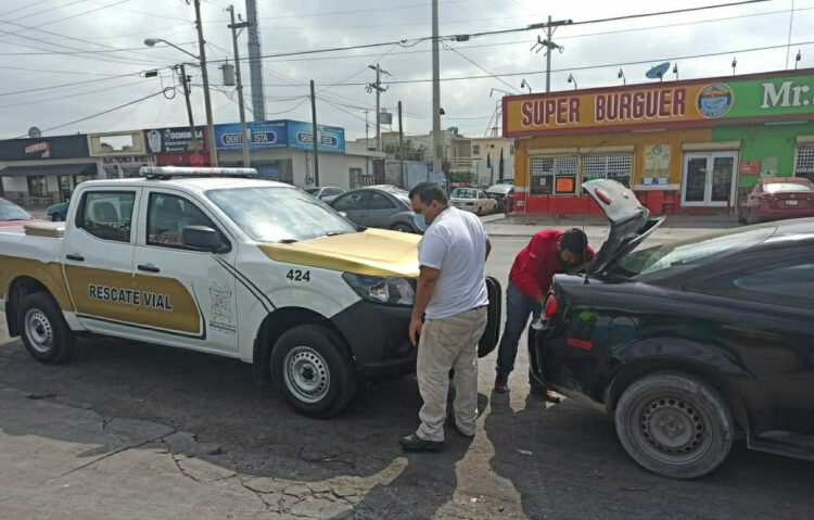 Con “Rescate Vial” Gobierno de Matamoros brinda auxilio a automovilistas