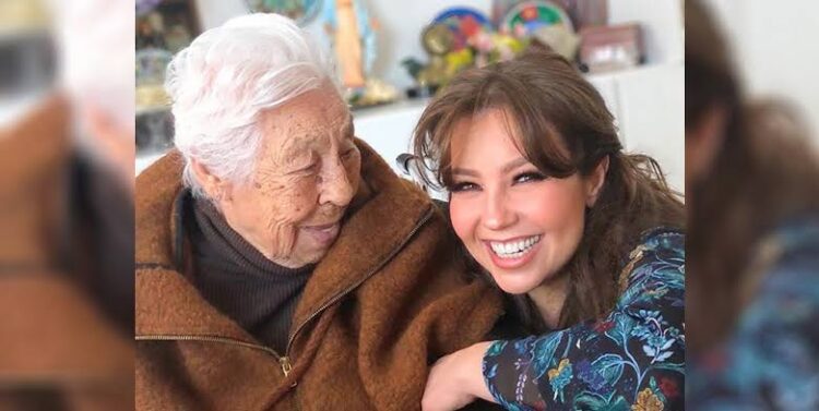 Abuela de Thalía ya no quiere vivir, asegura su cuidadora