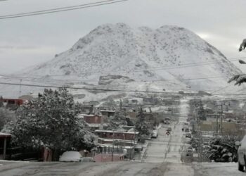 Registran temperatura de -12 grados en sierra de Chihuahua