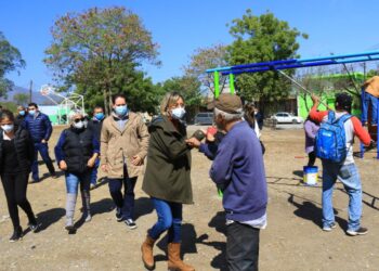 Encabeza alcaldesa Pilar Gómez jornada en Col. Libertad II de Victoria