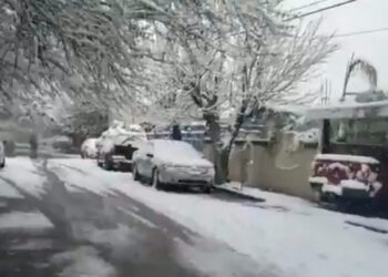 Nieve ‘pinta de blanco’ otra vez a Coahuila