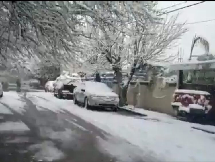 Nieve ‘pinta de blanco’ otra vez a Coahuila