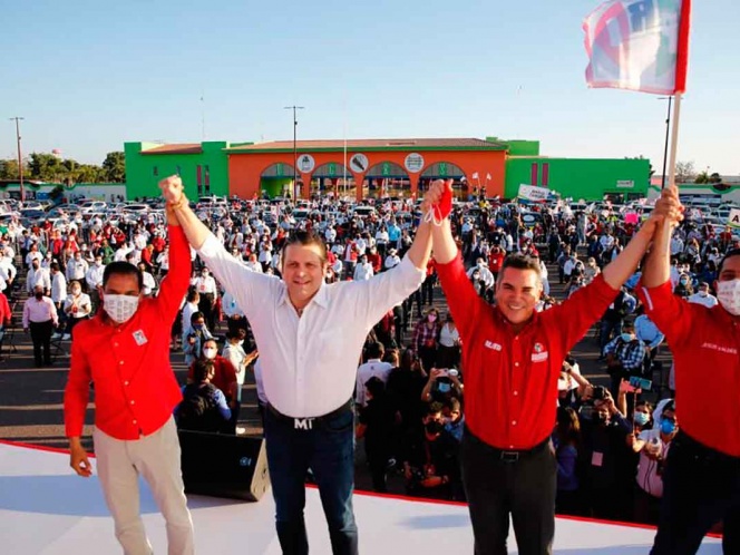 Mario Zamora protesta como candidato del PRI al gobierno de Sinaloa