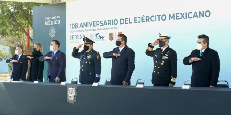 Reconoce Gobernador de Tamaulipas entrega y compromiso de Ejército Mexicano