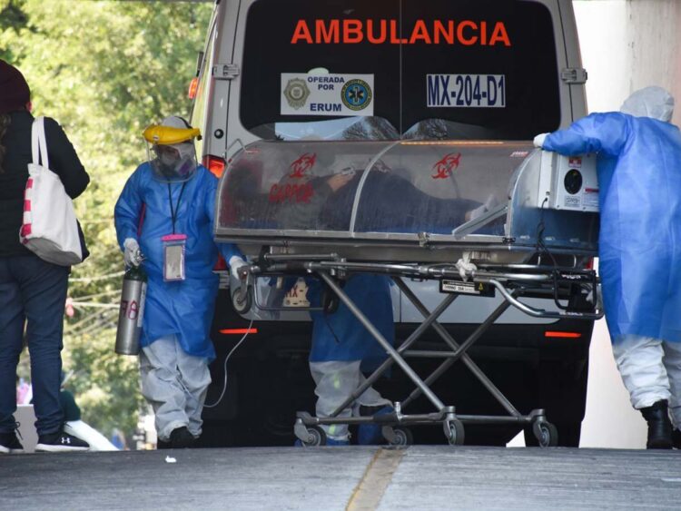 México supera las 180 mil muertes por covid-19