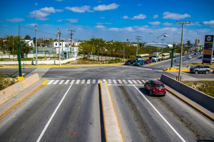 Trabaja Gobierno de Matamoros en señalización y pintado en avenidas