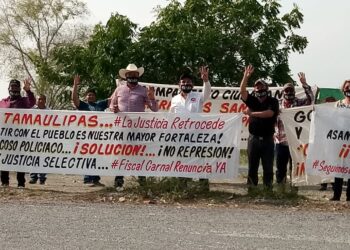 Basta de criminalizar la protesta en Tamaulipas: PT