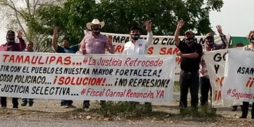 Basta de criminalizar la protesta en Tamaulipas: PT