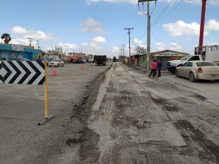 Más pavimentación para Matamoros; supervisa Alcalde nueva obra