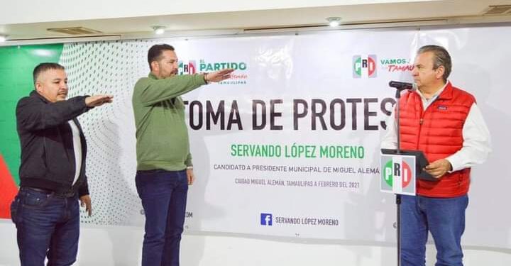 Toman protesta candidatos del PRI de zona ribereña y valle de San Fernando