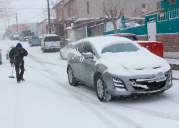 Registró Chihuahua el peor frío en nevadas: -18.3 grados centígrados