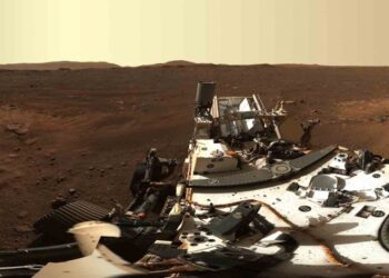 NASA publica foto panorámica de Marte; así luce el planeta