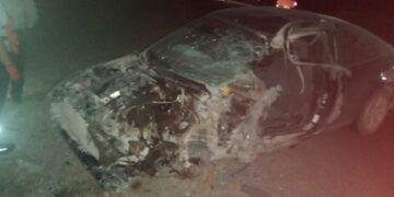 Muere al estrellar auto con trailer en ruta Victoria-San Luis Potosí