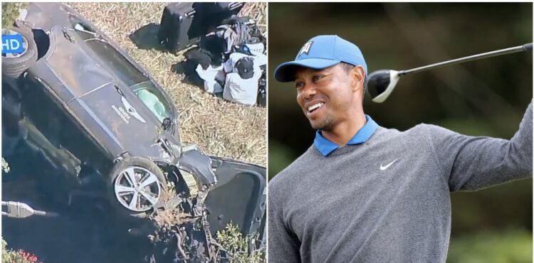 Tiger Woods sufre un grave accidente de auto y se encuentra hospitalizado
