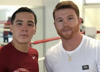 Canelo Álvarez y Óscar Valdez entrenan juntos para sus próximas peleas