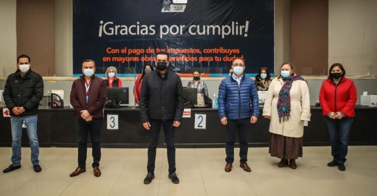 Destaca Rivas pago  de Predial en enero en Nuevo Laredo