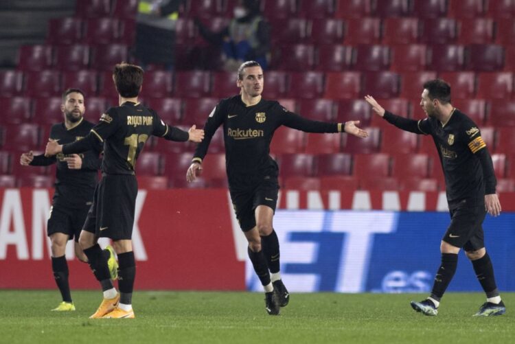 Barcelona remonta para meterse a semis de la Copa del Rey