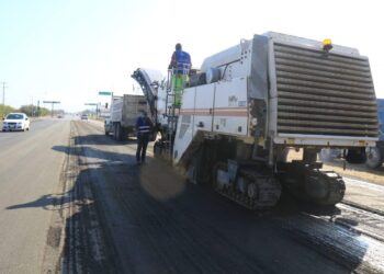 Cierran vialidades e Cd. Victoria, por rehabilitación de pavimentos