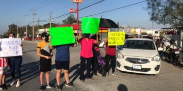 Exigen agua en colonias del sector poniente de Victoria