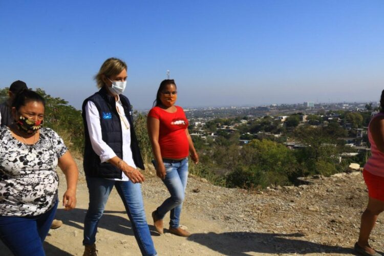 Supervisa  alcaldesa Pilar Gómez servicios públicos al poniente de Victoria