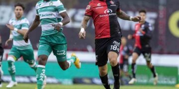 Atlas de Guadalajara empata 1-1 ante Santos-Laguna