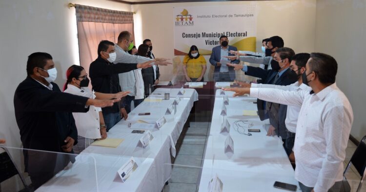 Instalan en Tamaulipas 43 consejos electorales municipales y 22 distritales