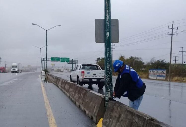 Mejora Servicios Públicos  alumbrado de las calles en Nuevo Laredo