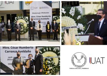 Rinde UAT homenaje póstumo al Maestro César Carranza Aveldaño