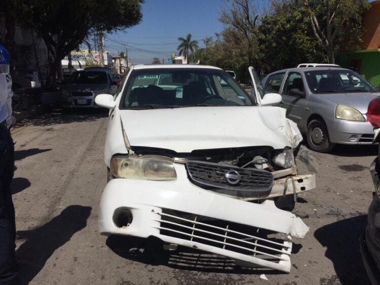 Choca por distracción