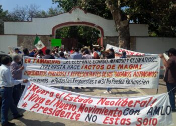 “Clausuran” el INE