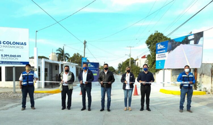 Invierte Estado 77 mdp en vialidades de Victoria