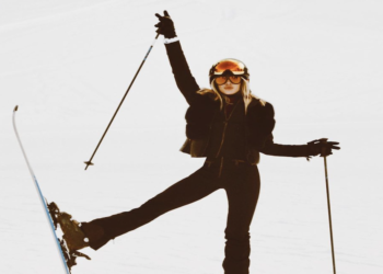 Michelle Salas se accidenta esquiando