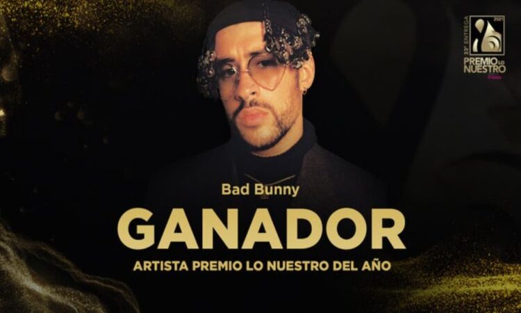 Bad Bunny triunfa en Premio Lo Nuestro