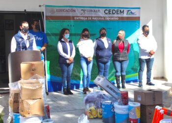 Comienza INDE entrega de material deportivo en zona norte