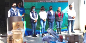 Comienza INDE entrega de material deportivo en zona norte