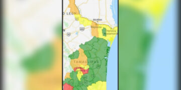 Corrige Secretaría de Salud y coloca a Victoria en amarillo