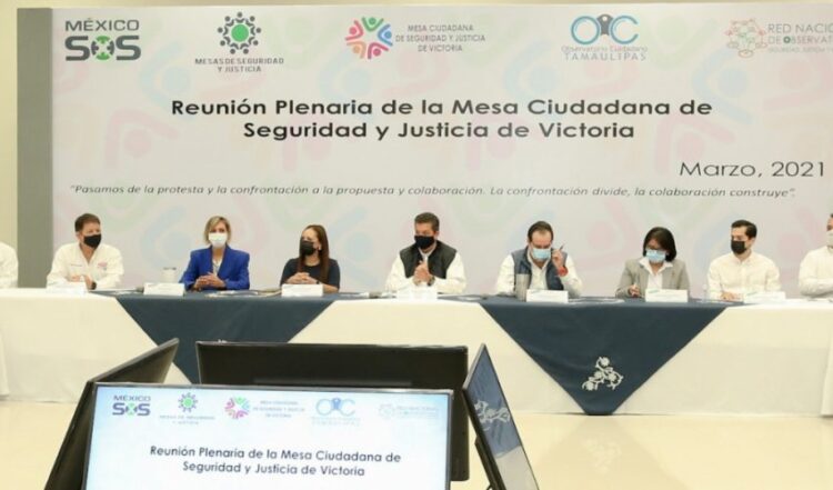 Mesas de Seguridad de Tamaulipas son ejemplo en reducción de índices delictivos.