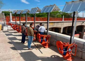 Accede personal de Conagua a la Presa La Boquilla en disputa en Chihuahua