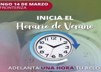 Cambio de horario fronterizo el domingo 14 de marzo