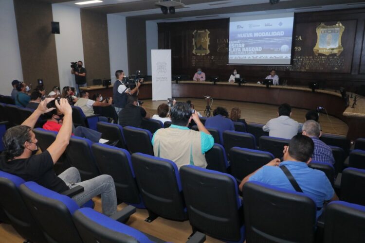 Definen reglas de pandemia para ingresar a Playa Bagdad en Semana Santa