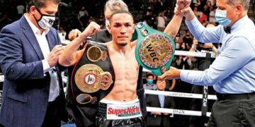 Juan Francisco Estrada, campeón del CMB y la AMB