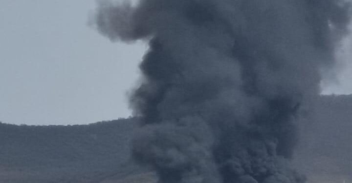 Cierre parcial de autopista Linares-Monterrey por accidente de pipa